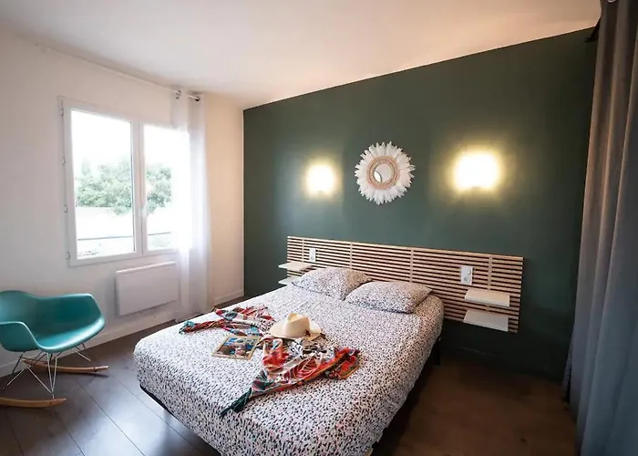 Appartement N2 Centre Village, Clim, Parking Gratuit